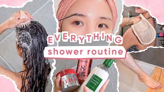 🚿 The ULTIMATE Shower Routine Everything Hair Care  Body Care [upl. by Nairbo]