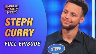 Steph Curry vs Chris Paul Full Episode  Celebrity Family Feud [upl. by Egas377]