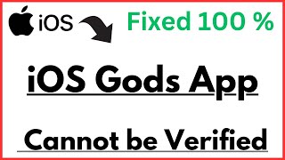 iosgods app cannot be verified 2024 iosgods 2024 [upl. by Noxin]