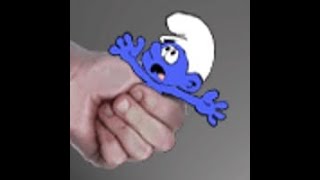 WARNING SMURF TORTURE Lets Read Blue Moon Nursery  Part 1 [upl. by Enohpesrep]