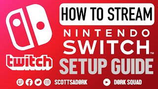 Stream to TWITCH on Nintendo Switch  Capture Card Setup Guide [upl. by Waneta]