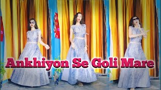 Ankhiyon Se Goli Mare  Dulhe Raja Movie Song  Govinda  Raveena Tandon  Dance Cover [upl. by Nomsed647]