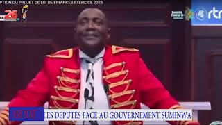 LES DÉPUTÉS PESSIMISTES FACE AUX PROJETS DU GOUVERNEMENT SUMINWA [upl. by Omsoc379]