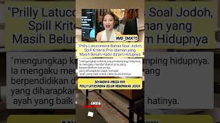 Prilly LatuconsinaMengungkap Kriteria Pria Pendamping hidupnya prillylatuconsina shortvideo [upl. by Asiak]