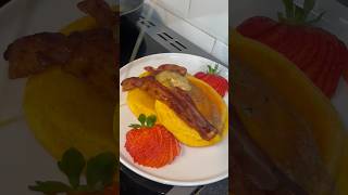 How to make soufflé pancakes breakfast shorts pancake [upl. by Chilson]