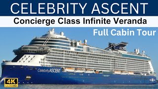 Celebrity Ascent Concierge Class Infinite Veranda Stateroom Tour  Celebrity Ascent [upl. by Nob]