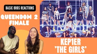 Basic Bros REACT  QUEENDOM 2 FINALE  KEP1ER THE GIRLS [upl. by Pearce]