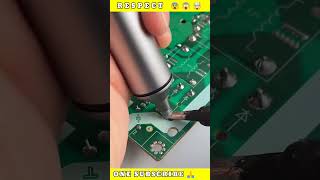 small steel cannon solder extractor onehanded operation solder shorts [upl. by Rehpotsirhc82]