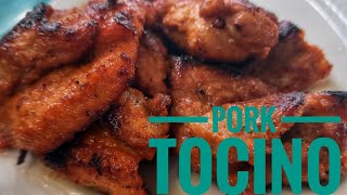 Homemade Pork Tocino recipe  Pwede pang Negosyo Try nyo to [upl. by Ateval479]