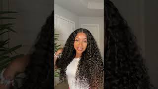 28‘’ Water Wave HD Lace Wig Full Flawless Install and Styling Tips waterwave glueless shorts [upl. by Ientruoc]