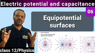 Electric potential and capacitance 06 equipotential surfaces  properties  CLASS 12 electrostatics [upl. by Alver643]