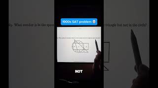 1900s SAT problem sattest satexam sat math [upl. by Alled]