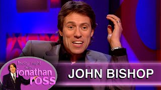 John Bishops Ex Wife Accidently Heard A Joke About Her Head  Friday Night With Jonathan Ross [upl. by Lamiv]