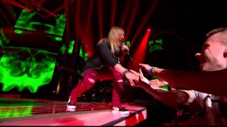 Mitchel Emms  quotRadioactivequot The Voice UK Quarter Finals HD [upl. by Romano]