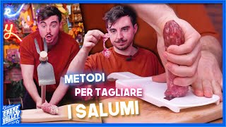 Metodi alternativi per AFFETTARE IL SALAME [upl. by Heger]