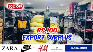 Winters Branded Clothes Sale Rs100 😱🔥 All international Brands Mens Ladies Kids Clothes [upl. by Yadrahs747]