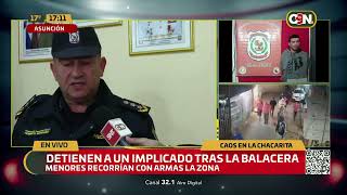 Detienen a un implicado tras la balacera en la Chacarita [upl. by Alanah]