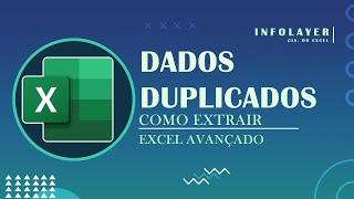 Como Extrair Dados Duplicados no Excel [upl. by Kynan]