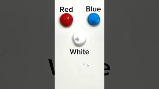 ASMR Color Mixing Soothing Red Blue amp White Relaxation shots asmr relaxing colors coloring [upl. by Lemuelah]