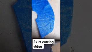 Simple skirt cutting video sorts fashion ytshortsvideo 👌 [upl. by Elohcim]