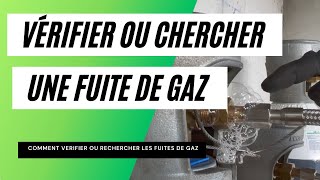 Rechercher vérifier une fuite de gaz [upl. by Juanita]