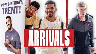 Jude Surprises Trent 🥳 Solanke Returns amp The Wolf Is Back  Arrivals  England [upl. by Formica]