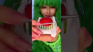 Astuces de pro pour les surdoués de la fraise🍓 astuces fraise cuisine courts [upl. by Jereme]