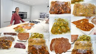 ✨VLOG ✨ORGANISATION AVANT LE RAMADAN ✨PLUS DE 8 IDÉES DE MARINADES À PREPARER ✨ RECETTES ECONOMIQUES [upl. by Ayiak18]