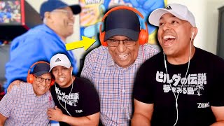 REACTING TO SKITS WITH MY DAD WITH MY DAD HILARIOUS [upl. by Nemra289]