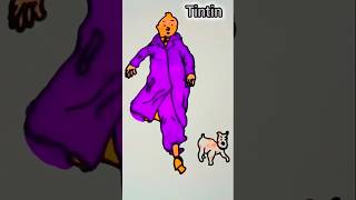 Tintin drawingart drawing shorts [upl. by Ayotaj]