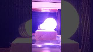 light bulb vs 20000 watt microwave science experiment engineering [upl. by Amolap482]