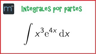 Integral por partes integrales [upl. by Wack764]