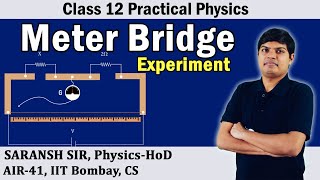 How to Find Resistance of a given wire using Metre Bridge amp determine its Specific Resistance [upl. by Nylsirk712]