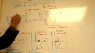 Explicación grupos alquilo y carbonos primarios secundarios y terciarios [upl. by Ronyar189]