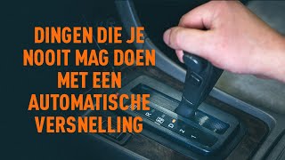 Dingen die je nooit mag doen met een automatische versnelling  AUTODOC tips [upl. by Aura712]