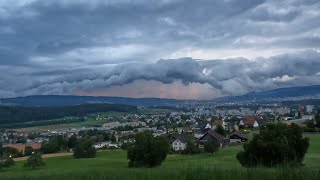 15 Juli 2024  Gewitter Schälchlihoger Urdorf  1935  2020  2050  2227 Uhr [upl. by Cesar]