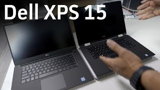 Dell XPS 15 unboxing and comparison to MacBook Pro 15 and XPS 15 2in1 [upl. by Virgilio]