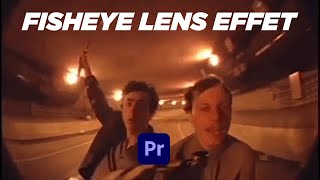 Fisheye Lens Effect  Premiere Pro CC Tutorial [upl. by Yatzeck]