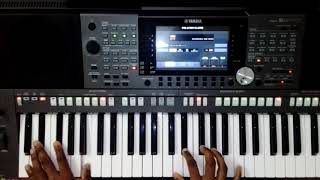 Thathanumathupol Changanassery Tune  Keyboard Tutorial  Syro Malabar Mass  PSR S 970 Rythems [upl. by Yelahc189]