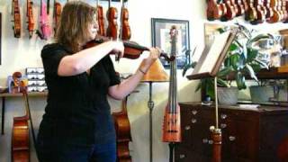 Violins Whats the Difference  Part 2 Student Violin played by Amy Tobin of Fein Violins [upl. by Adlanor]