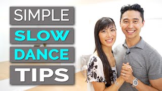 Slow Dance Tips How to Dance with a Partner [upl. by Bevash]