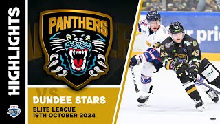 Nottingham Panthers v Dundee Stars  191024  Elite League [upl. by Vincenz698]