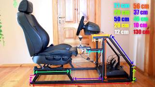 Homemade Cockpit Build Simracing BMW E39 [upl. by Lilian664]