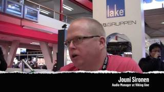 Jouni Sironen  Viking Line  tells us why he uses Labgruppen amplifiers [upl. by Eelaroc]