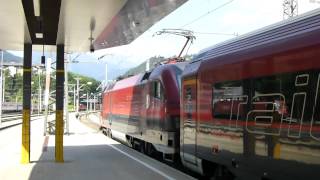 Melodic Taurus Pulling ÖBBRailjet 364 in Landeck in HD [upl. by Asor]