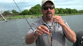 Tips on Pulling Spinner Rigs With Jeff Katzer on Devils Lake [upl. by Buzz]