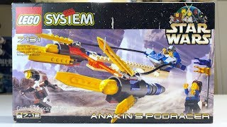 LEGO Star Wars 1999 ANAKINS PODRACER Review Set 7131 [upl. by Anniroc483]