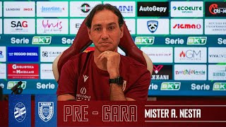 PRE  GARA MISTER ALESSANDRO NESTA CALCIO LECCO vs AC REGGIANA [upl. by Nilo]