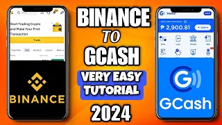 WITHDRAW FROM BINANCE TO GCASH TUTORIAL 2024  HOW TO CASHOUT BINANCE TO GCASH  PAANO BA TUTORIAL [upl. by Hebbe852]