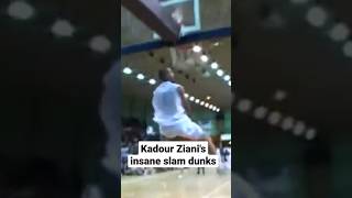 Kadour Zianis insane slam dunks  shorts slamdunk kadourziani jump [upl. by Reinar375]